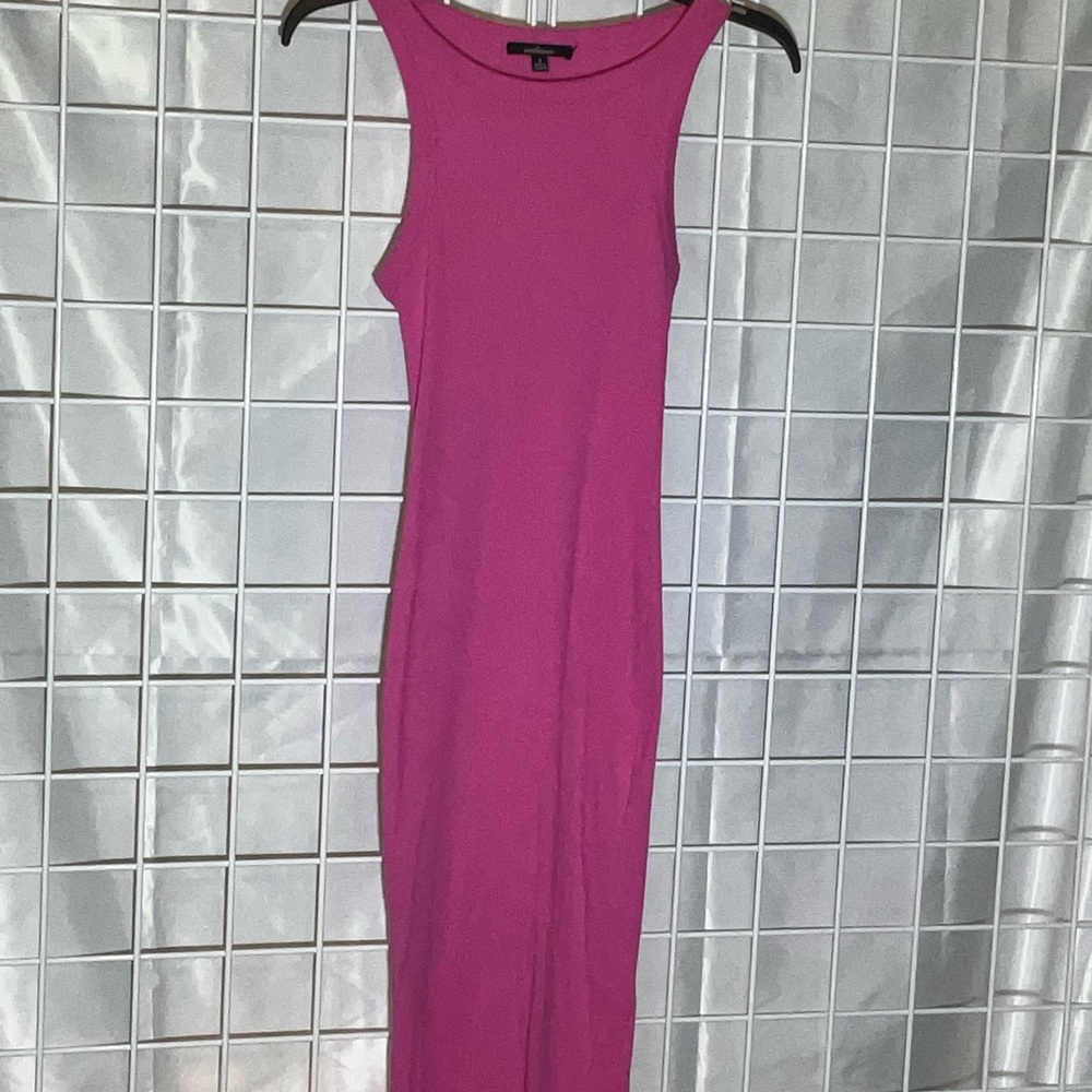Ambiance Fuchsia Midi Dress